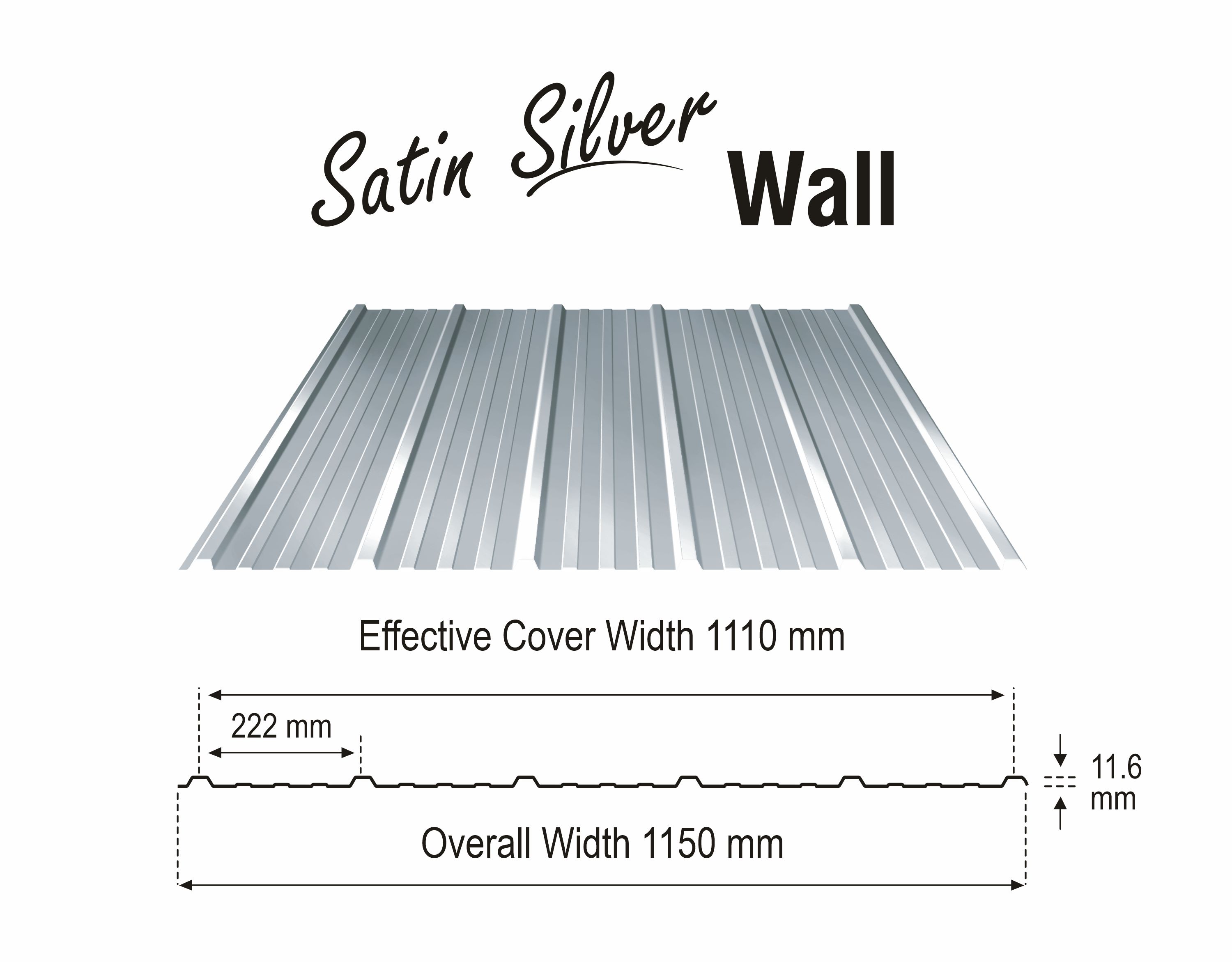 Satin Silver Sheets By DURASHINE | Tata BlueScope Steel