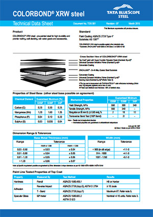 COLORBOND® Brochures - Tata BlueScope Steel