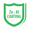 zn-al coated