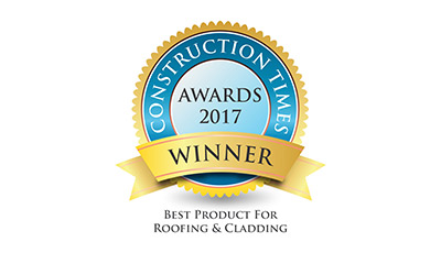 Best Product under Roofing and Cladding category by Construction Times Awards 2017