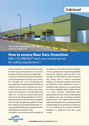 COLORBOND® Case Study How to ensure Near Zero-Downtime