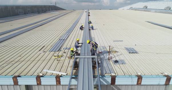 Safe Construction Practices for Industrial Roofing | Tata BlueScope Steel